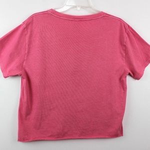 PINK Victoria's Secret Tops - ๐ Pink Victoria's Secret Tee Shirt Cropped PINK Victoria's Secret Tops - ๐ Pink Victoria's Secret Tee Shirt Cropped